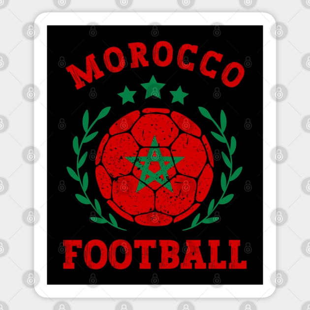 Morocco Football Ball Sticker by footballomatic